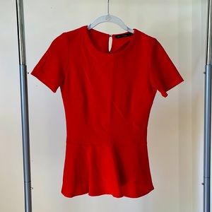 Women’s Zara Red Blouse